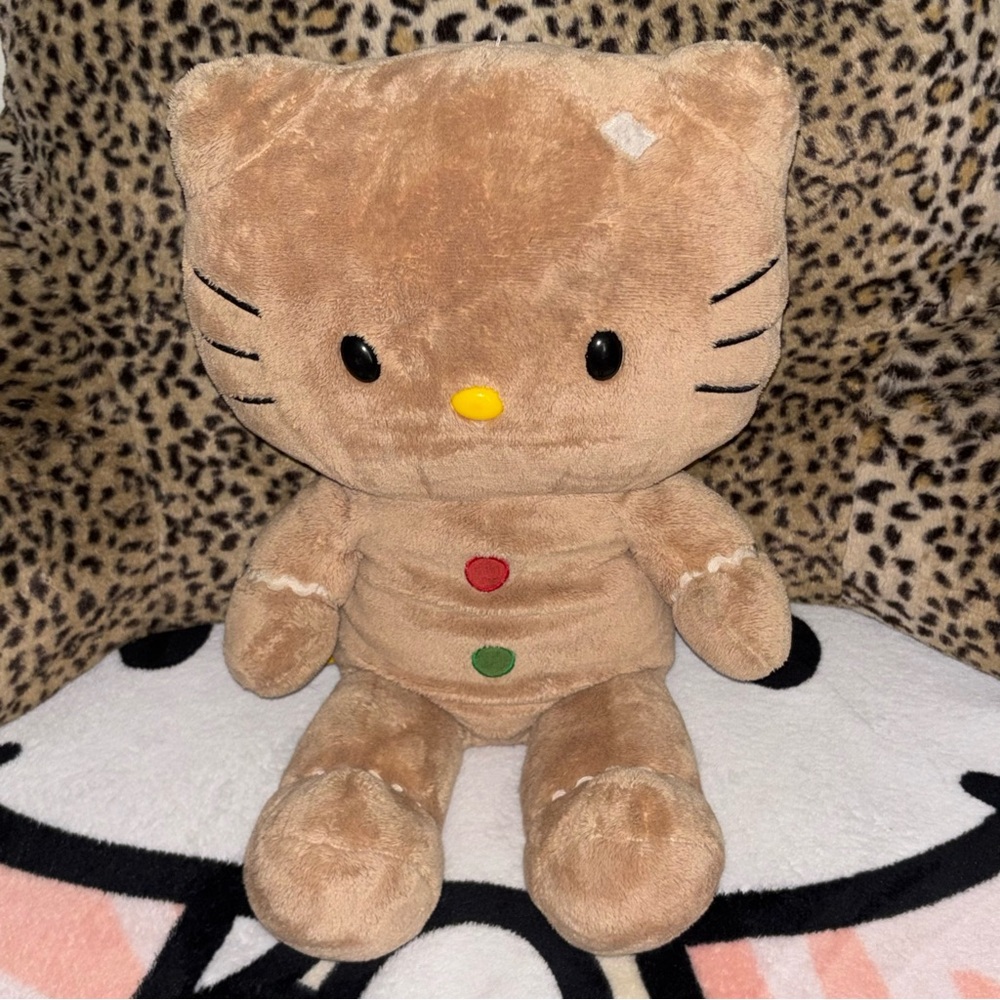 Hello Kitty x Build-A-Bear Gingerbread stuffed Kitty